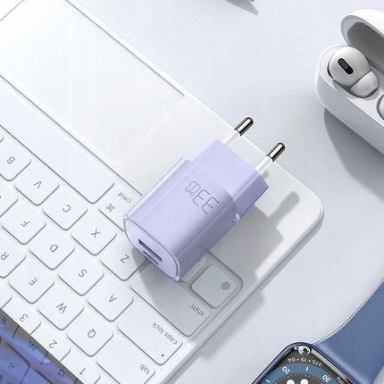 Mcdodo Ładowarka Sieciowa Gan 33W Ch 0156 Usb C A Różowa - zdjęcie 3