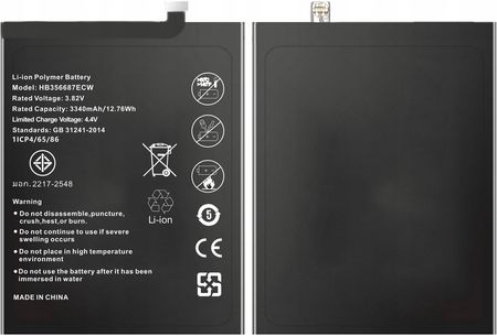 Bateria Huawei Hb356687Ecw P30 Lite Nowa - zdjęcie 3