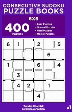 Consecutive Sudoku Puzzle Books Easy To Master Puzzles X