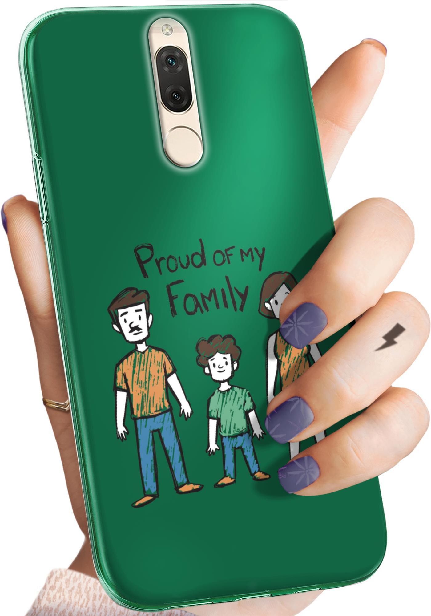 Hello Case Etui Do Huawei Mate 10 Lite Rodzina Familia Dom Obudowa