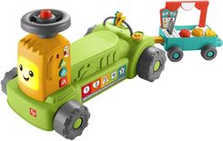 Fisher-Price „Ucz się i śmiej!” Traktor Edukacyjny 4 w 1 Poziomy HRD22