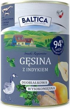 Baltica Jeleń Z Owocami Leśnymi Monoproteinowa Mokra Karma 400G - zdjęcie 5