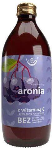 Aronia sok z owoców aronii z naturalną witaminą C 500 ml Ceny i