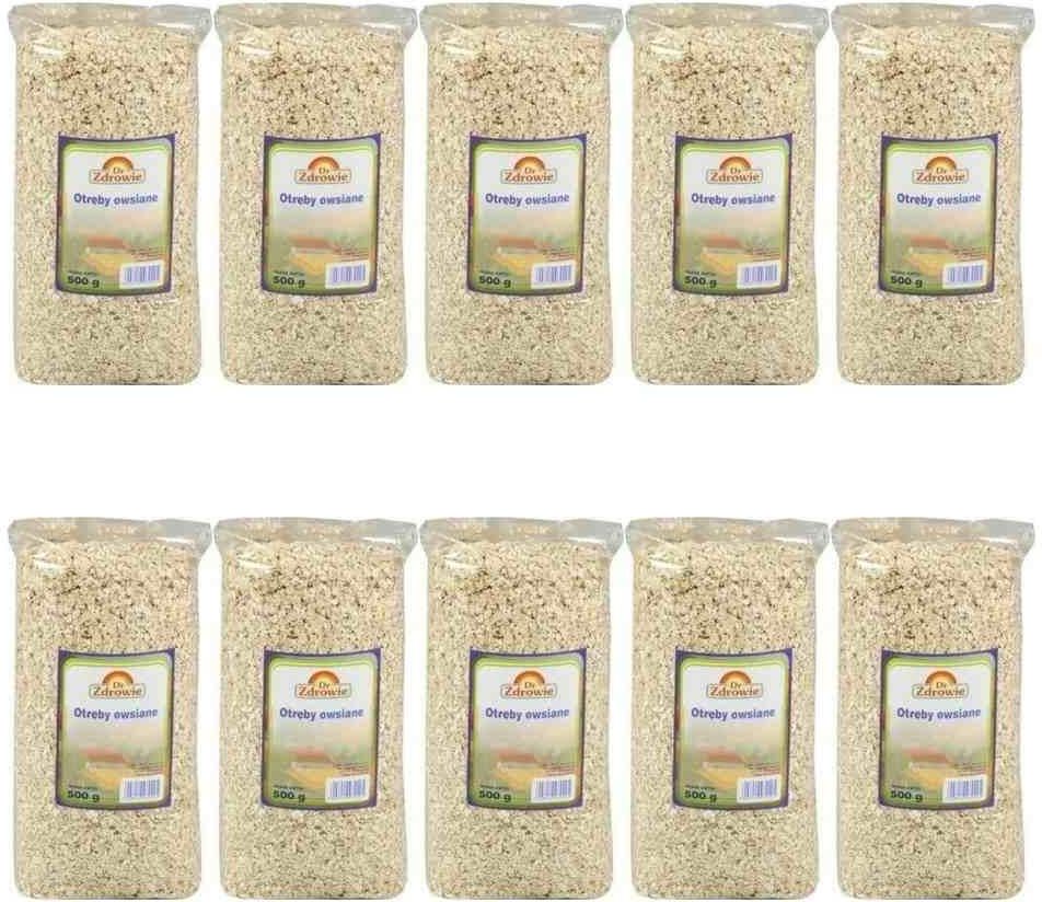 Zdjęcie Eko Wital Sp Z O.O 10 X Otręby Owsiane 500g Dr Zdrowie - Wrocław