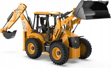 Double Eagle Koparka Zdalnie Sterowana Jcb Doublee Pilot Ładowacz Buldożer Maszyna Żółta - zdjęcie 2