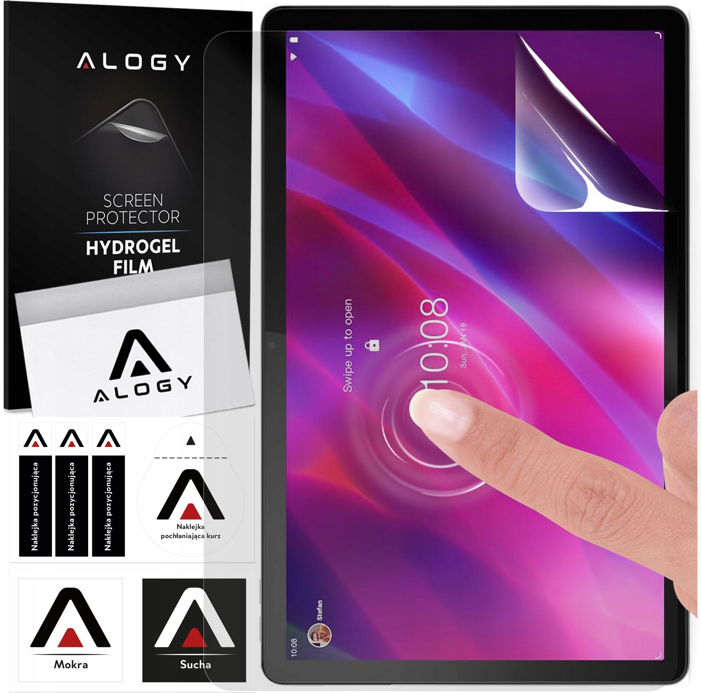 Akcesoria do tabletu Alogy Folia Hydrożelowa Na Ekran Do Lenovo Tab P11