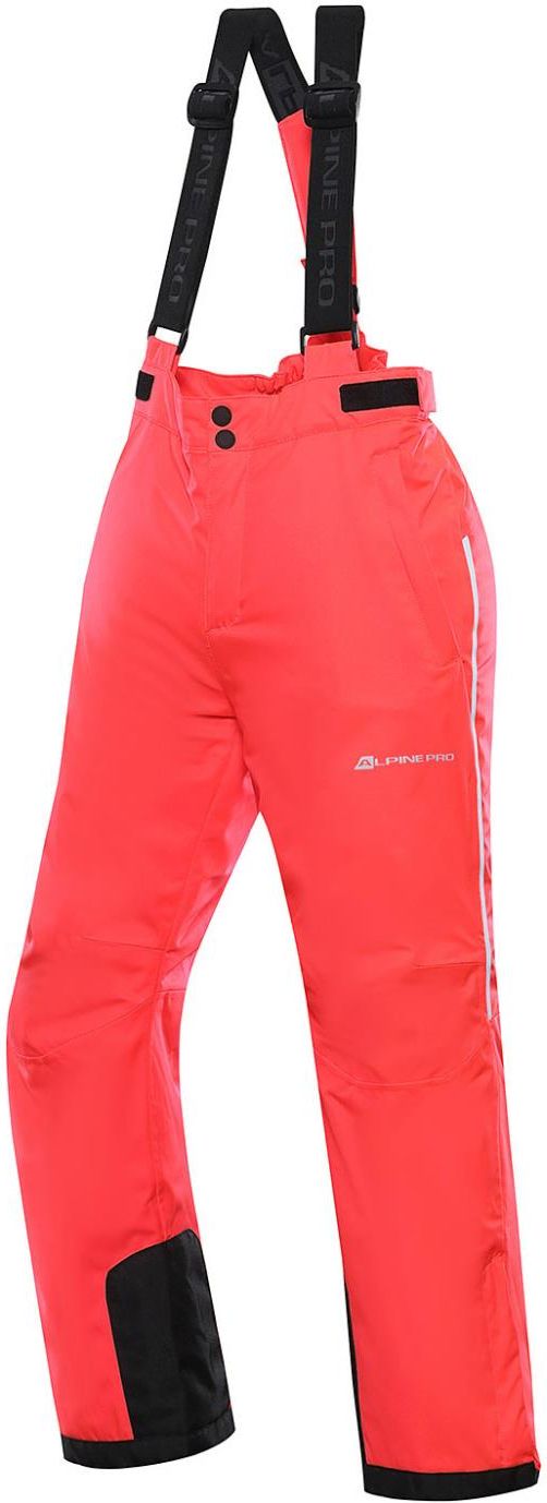 Alpine Pro Dziecięce spodnie narciarskie KPAY287 diva pink 152 158