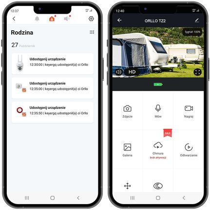 Orllo Kamera Wifi Ip Zewnętrzna Obrotowa 4Mpx Tz2 Pro (TZ2PRO) - zdjęcie 3
