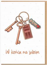 Zdjęcie Karnet Gratulacje W Końcu Na Swoim - Stryków