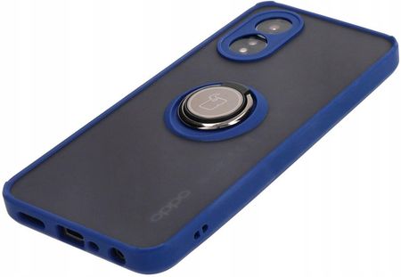 Bizon Etui Case Hybrid Ring Do Oppo A38 4G Granatowe - zdjęcie 2