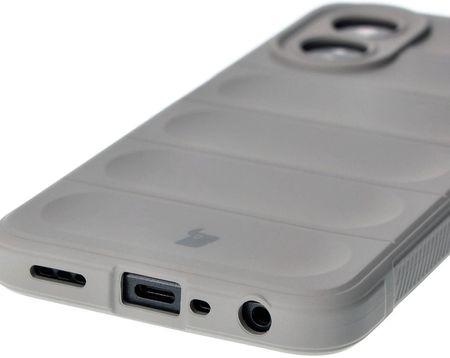 Bizon Etui Case Tur Do Oppo A38 4G Jasnoszare - zdjęcie 4