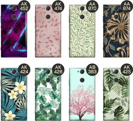 Hello Case Etui Do Sony Xperia Xa2 Liście Liściaste Natura Obudowa Pokrowiec - zdjęcie 3