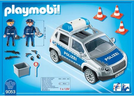 Playmobil 9053 City Action Samochód Policyjny Światła Dźwięki - zdjęcie 2