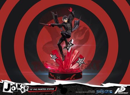 First 4 Figures Persona 5 PVC Statue Joker 30cm - zdjęcie 2