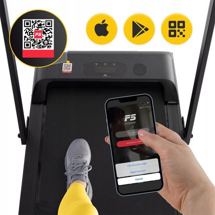 4FIZJO Elektryczna Bieżnia Domowa Pod Biurko Tm Light - zdjęcie 5