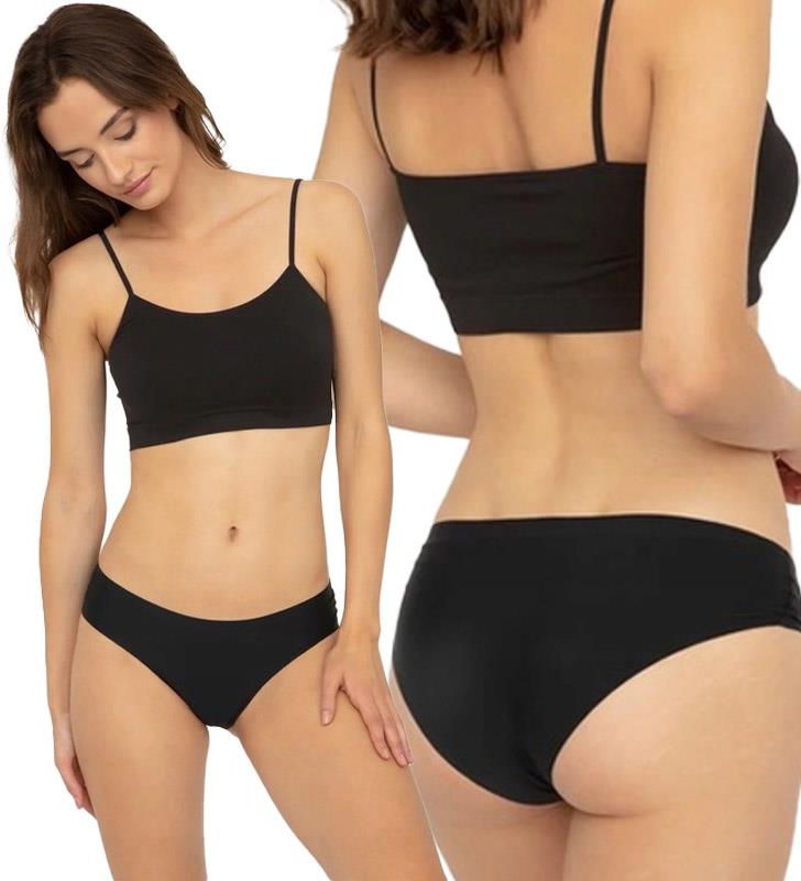 Gatta Mini Bikini Comfort Bezszwowe Czarne Xs Ceny I Opinie Ceneo Pl