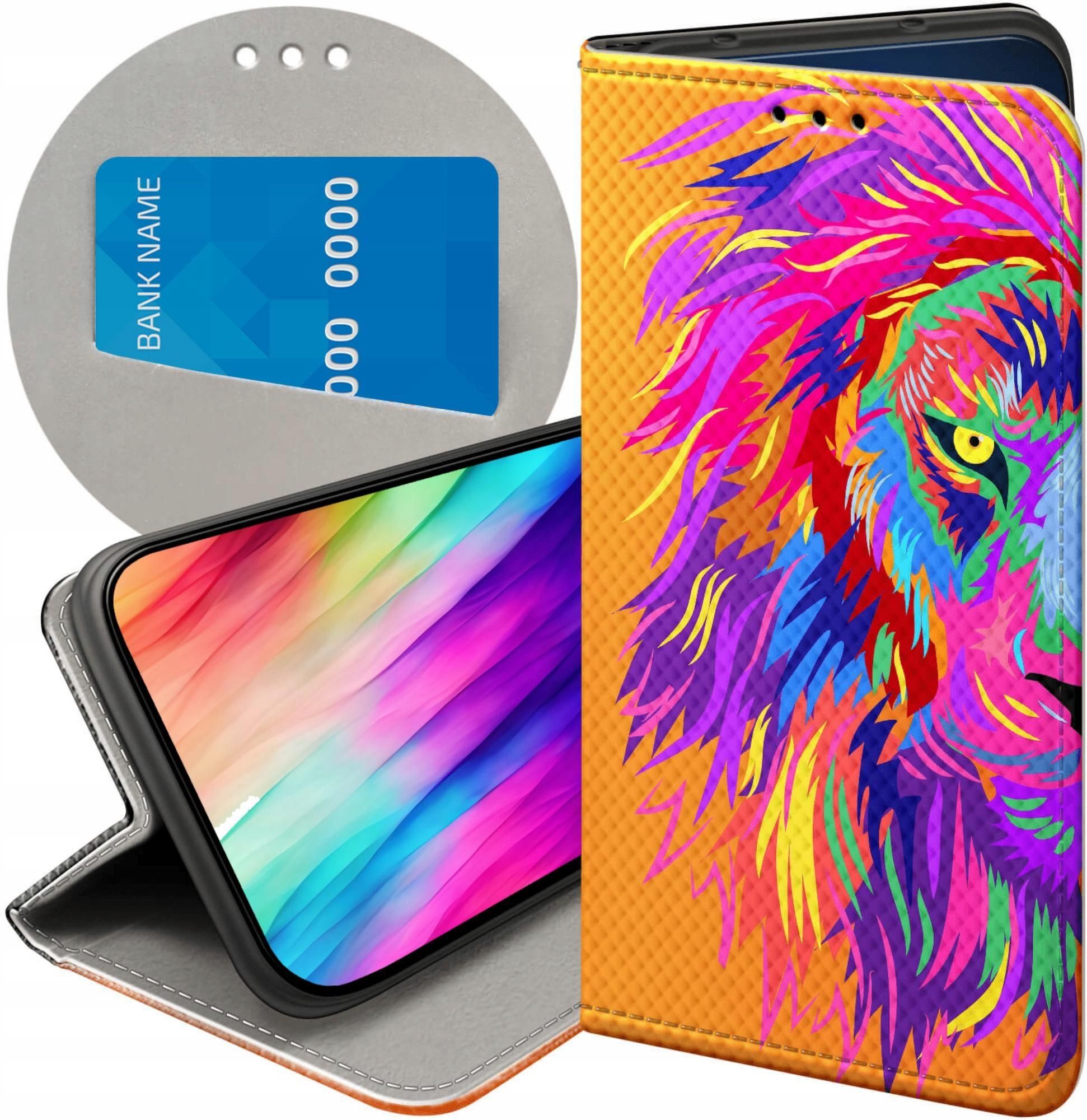 Hello Case Etui Z Klapką Do Oppo Reno 6 5G Neonowe Neon Jaskrawe