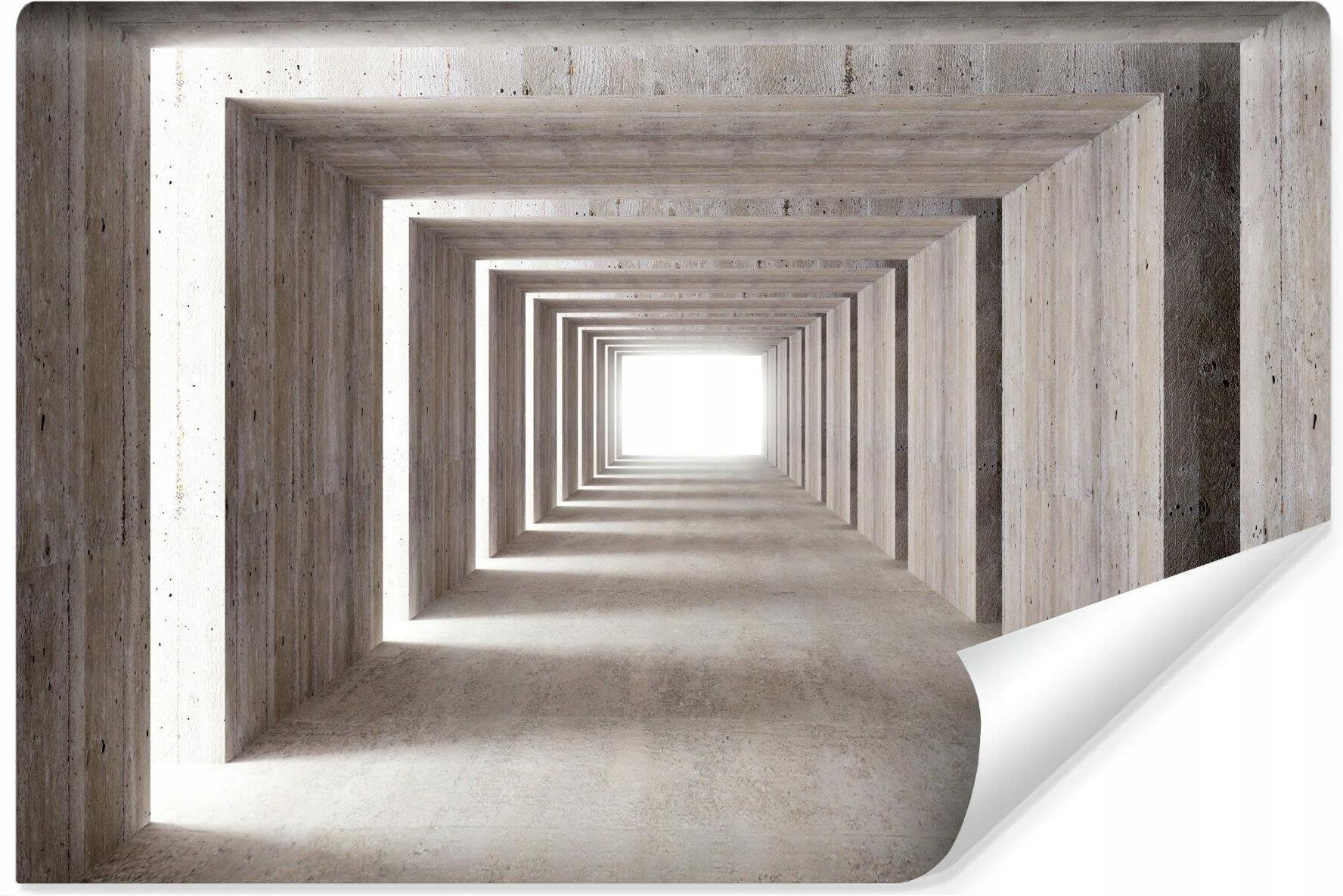 Muralo Fototapeta Betonowy Tunel Abstrakcja Efekt 3D 315X210 Opinie I