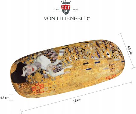 VON LILIENFELD Etui na Okulary Gustav Klimt Adele - zdjęcie 2