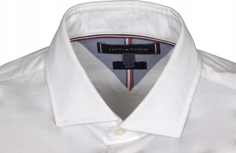 Tommy Hilfiger Koszula M Ska Bia A Slim Xl Ceny I Opinie Ceneo Pl