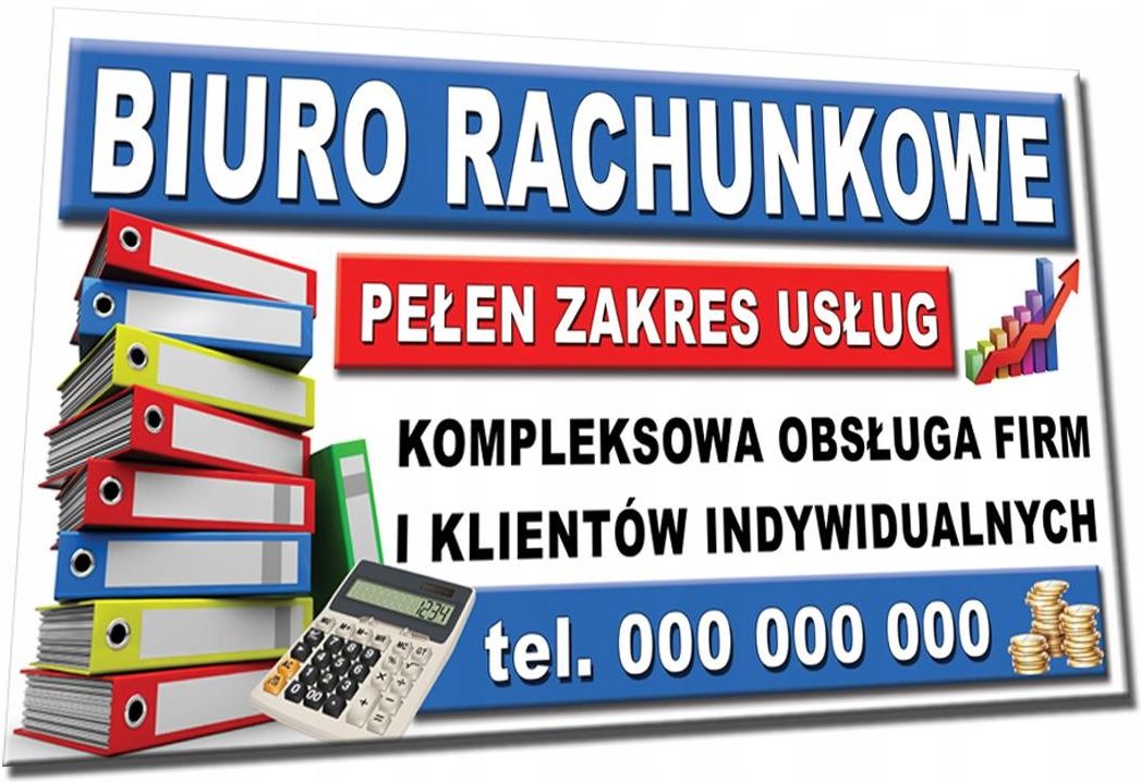 Baner Biuro Rachunkowe Ksi Gowo Podatek Vat Pit Ceny I Opinie