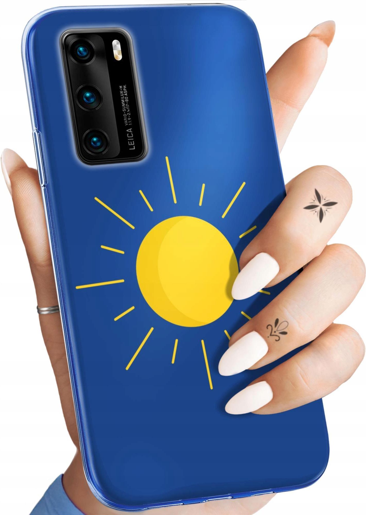 Hello Case Etui Do Huawei P40 Słońce Planety Sun Obudowa Pokrowiec