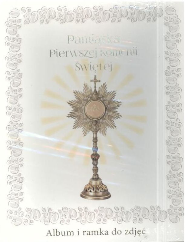Zdjęcie Olesiejuk PAMIĄTKA PIERWSZEJ KOMUNII ŚWIĘTEJ ALBUM I RAMKA DO ZDJĘĆ - Wrocław