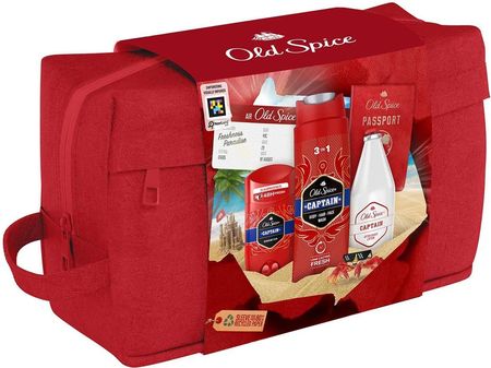 Old Spice Traveller Zestaw: Żel Pod Prysznic Męski 400ml + Dezodorant W Sztyfcie Męski 50ml + Woda Po Goleniu 100ml - zdjęcie 4