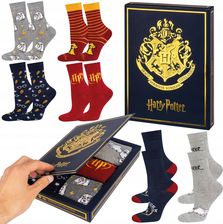 Skarpety Bawełniane Harry Potter Soxo Kolorowe Skarpetki Damskie Świąteczne