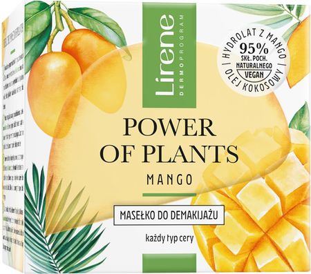 Lirene Power Of Plants Masełko Do Demakijażu Mango 50Ml - zdjęcie 2