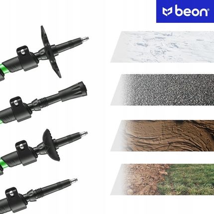 Kije Trekkingowe Beon Smart Green - zdjęcie 5