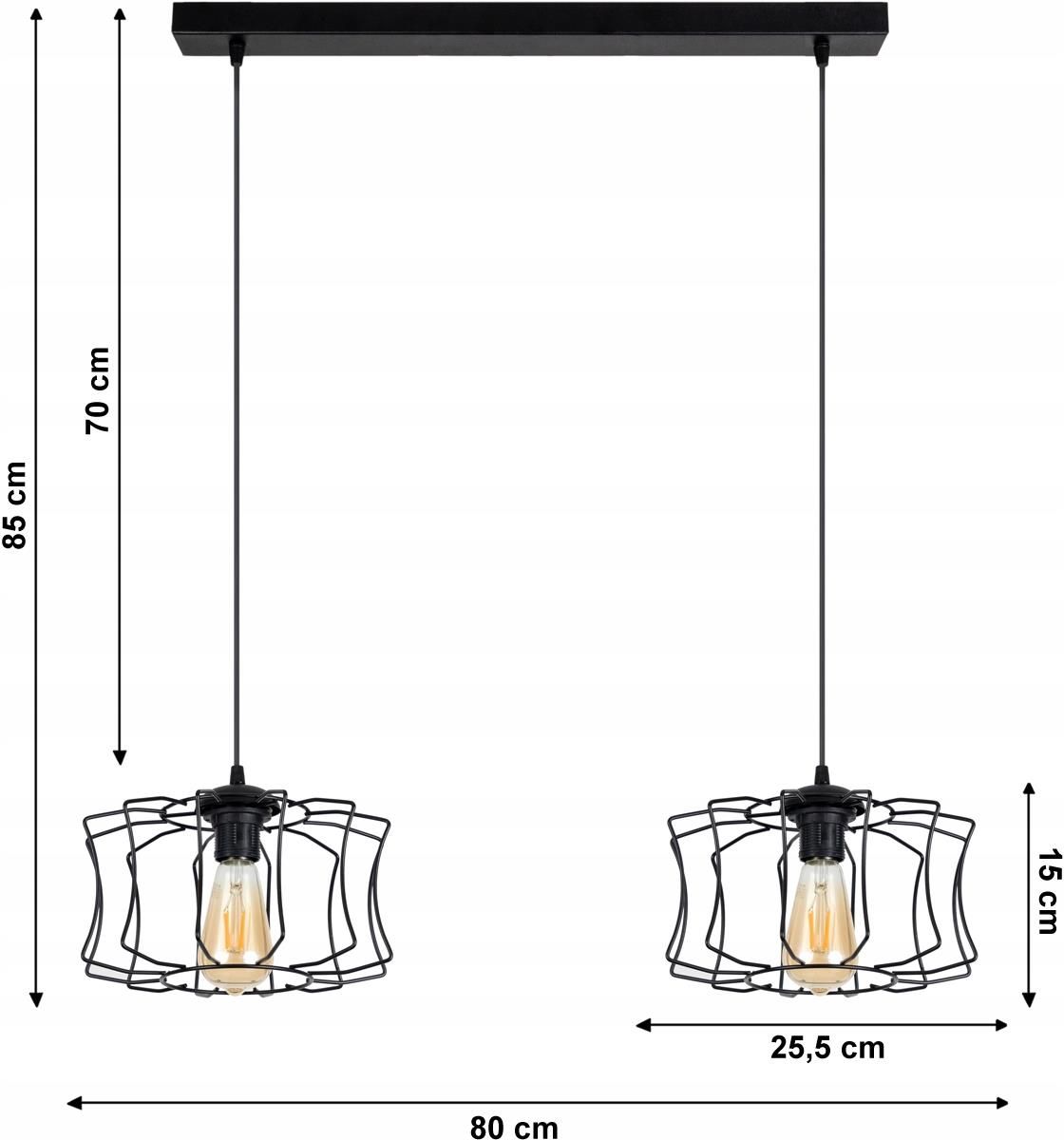 Lampa Sufitowa Wisz Ca Led Xe Drut Loft Industr Opinie I