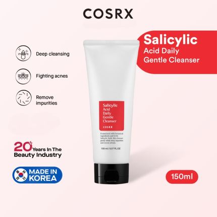 Cosrx Salicylic Acid Daily Gentle Cleanser Żel Oczyszczający 150ml - zdjęcie 2