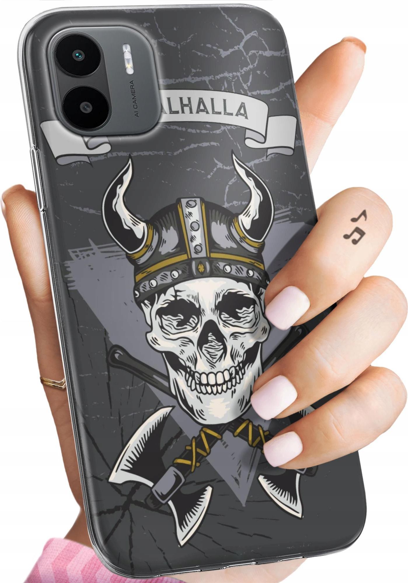 Etui Do Xiaomi Redmi A1 Wikingowie Viking Runy Odyn Obudowa Pokrowiec