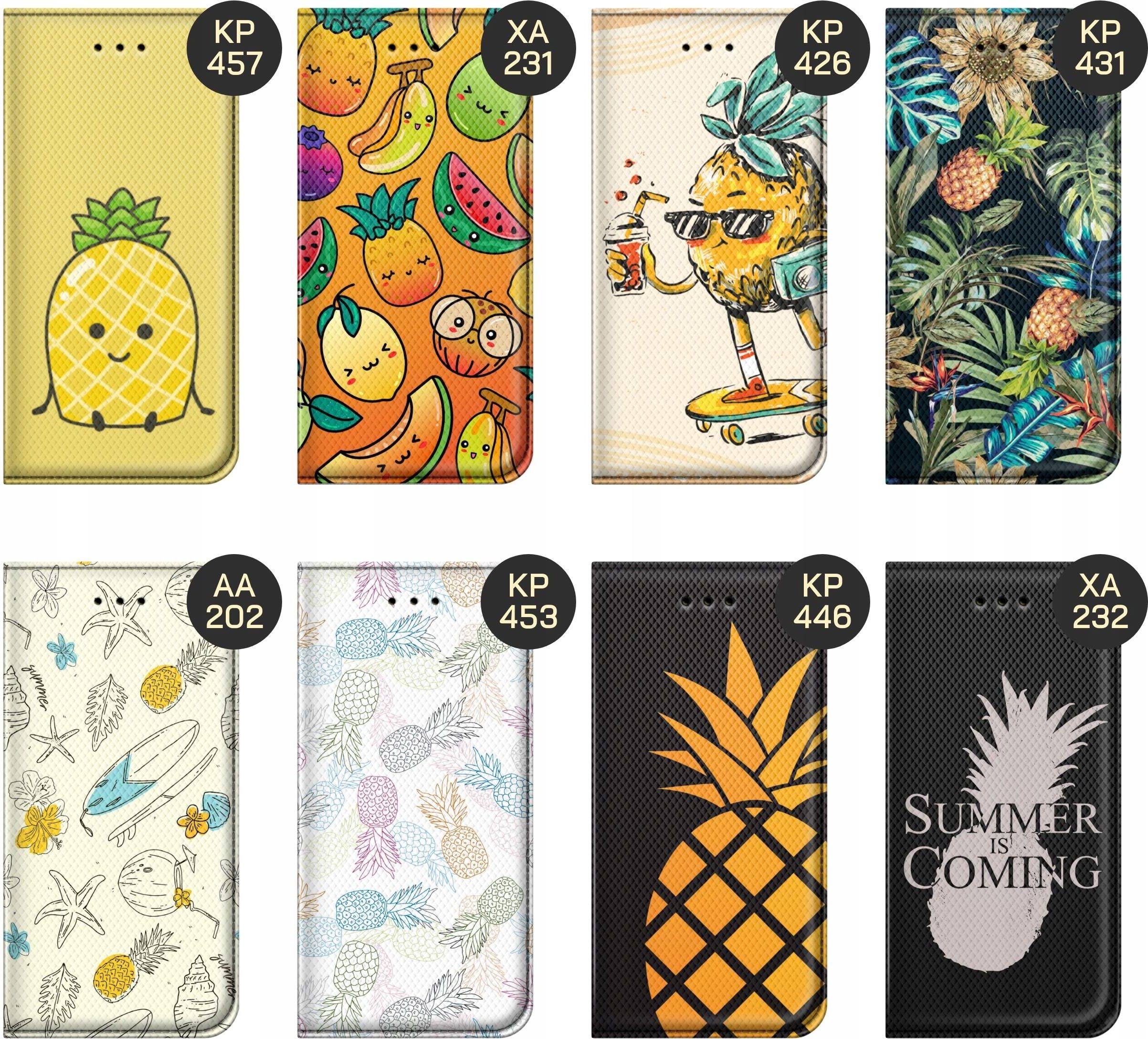 Hello Case Etui Z Klapk Do Samsung Galaxy S Fe Wzory Ananas Owoce