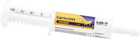 Lab-V Carbovet Źrebię- Mieszanka Paszowa Dla Źrebiąt Przeciw Zaburzeniom Trawiennym 20Ml - zdjęcie 3