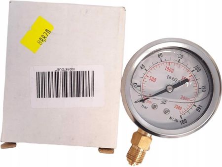 Bez Marki Manometr Hydrauliczny Zegar 304G 160 Bar (8820) - zdjęcie 3
