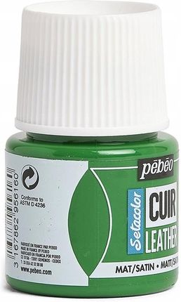 Pebeo Farba Do Skóry Cuir Leather Pebeo45 16 Cactusgreen - zdjęcie 4