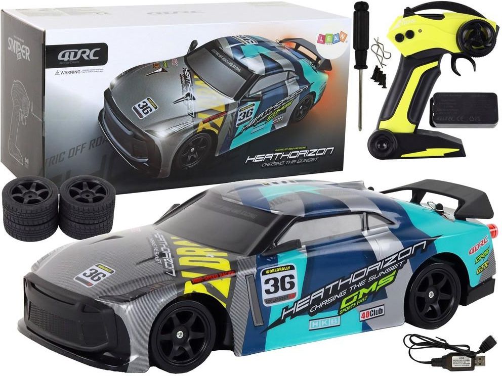 Leantoys Samoch D Pojazd Rc Auto Sportowe Zdalnie Sterowane X