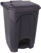 Zdjęcie Linea Trade - Wyposażenie Łazienek Kosz Plastikowy Otwierany Przyciskiem Pedałowym 45L Kp45-Sz - Pyskowice