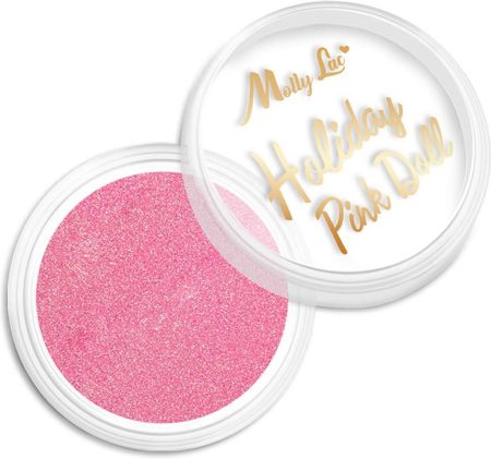 Mollylac Pyłek Do Paznokci Holiday Pink Doll 1g Nr 2 - zdjęcie 3