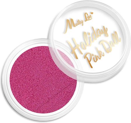 Mollylac Pyłek Do Paznokci Holiday Pink Doll 1g Nr 4 - zdjęcie 2