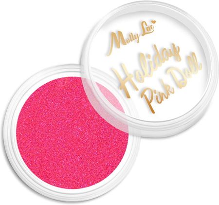 Mollylac Pyłek Do Paznokci Holiday Pink Doll 1g Nr 5 - zdjęcie 2