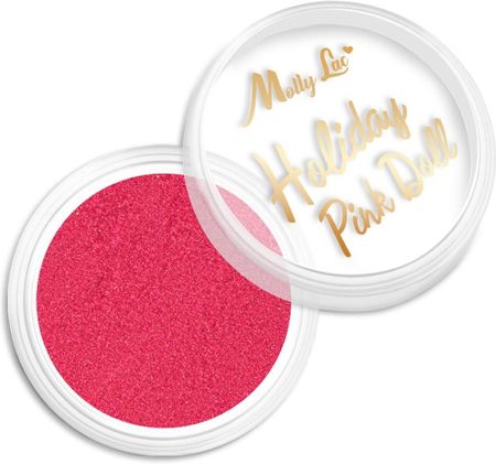 Mollylac Pyłek Do Paznokci Holiday Pink Doll 1g Nr 6 - zdjęcie 2
