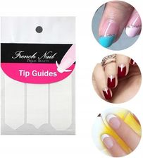 Zdjęcie Prima Beauty Paski Szablon French Manicure Naklejki Do Paznokci 48Szt. - Aleksandrów Łódzki