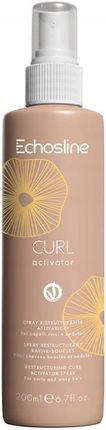 Echosline Curl Aktywator Skrętu Do Włosów Kręconych I Falowanych W Sprayu 200 ml - zdjęcie 2