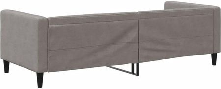 Vidaxl Sofa Z Funkcją Spania Kolor Taupe 80X200 Cm Obite Tkaniną 353981 - zdjęcie 2