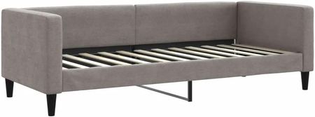 Vidaxl Sofa Z Funkcją Spania Kolor Taupe 80X200 Cm Obite Tkaniną 353981 - zdjęcie 3