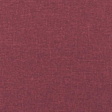 VidaXL Sofa 2 Osobowa Winna Czerwień 120 Cm Tapicerowana Tkaniną 1118656 - zdjęcie 5