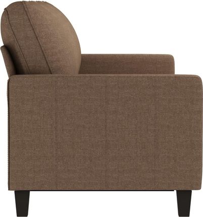 VidaXL Sofa 3 Osobowa Brązowa 180 Cm Tapicerowana Tkaniną 1146524 - zdjęcie 6